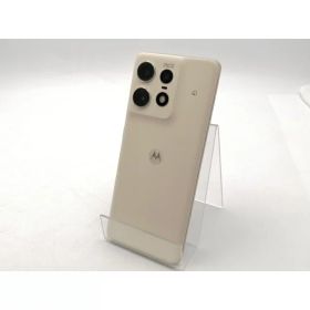 【中古】MOTOROLA SoftBank 【SIMフリー】 motorola edge 50s pro バニラクリーム 8GB 256GB A402MO【ECセンター】保証期間1ヶ月【ランクA】