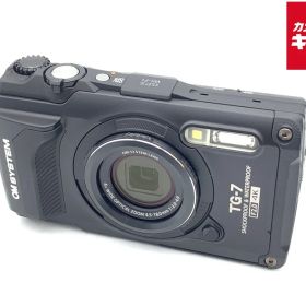 【中古】 【美品】 OM SYSTEM Tough TG-7 BLK ブラック