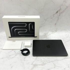 【軽快さとパワーを両立】Apple MacBook Pro 14インチ A2992 MRX33J/A（M3 Proチップ搭載モデル）2023年製 512GB スペースブラック