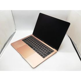 【中古】Apple MacBook Air 13インチ Corei5:1.6GHz 128GB Touch ID搭載モデル ゴールド MVFM2J/A (Mid 2019)【福岡天神】保証期間1ヶ月【ランクB】