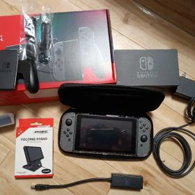完品 Nintendo Switch hac-001 グレー おまけ付き