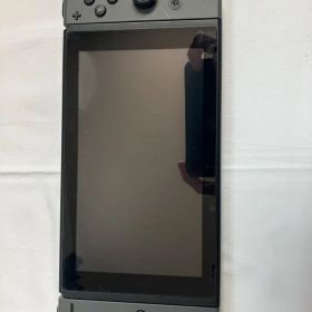 Nintendo Switch 本体 グレー （箱・付属品あり）※画面焼けあり