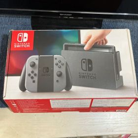 Nintendo Switch 本体 グレー Joy-Con 初期化済 箱あり