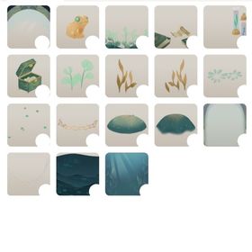 深き水底の神秘 アイランド17点セット | リヴリーアイランドのアイテム、RMTの販売・買取一覧