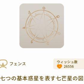 七つの基本惑星を表す七芒星の図 | リヴリーアイランドのアイテム、RMTの販売・買取一覧