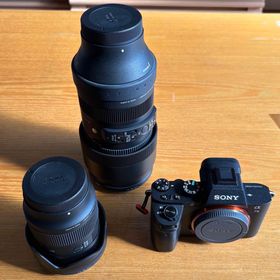 ソニー(SONY)の【美品】SONY α7Ⅱ & SIGMA 28-70 ・100-400 セット(ミラーレス一眼)