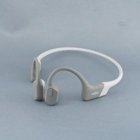 Shokz OpenRun 骨伝導イヤホン USED美品 SKZ-EP-0004 グレー S803 IP67 防塵 防水 マイク 耳を塞がない 軽量 完動品 V2007