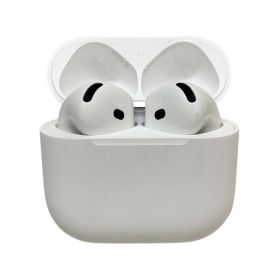 Apple (アップル) AirPods 4 ワイヤレスイヤホン MXP63J/A GM699QYNW6 ホワイト 家電/091