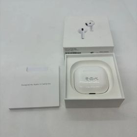 AirPods 4 アクティブノイズキャンセリング搭載 刻印有