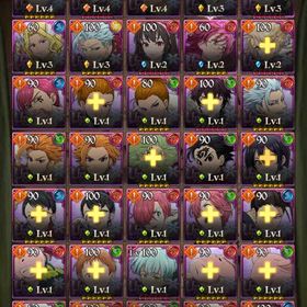 破格‼️ランスロット完凸 ナシエンス完凸 バルドル完凸‼️ その他水3凸、ダクネス、学園キャラ豊富‼ | グラクロのアカウントデータ、RMTの販売・買取一覧