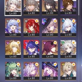 崩壊スターレイル引退垢 | 崩壊スターレイル(崩スタ)のアカウントデータ、RMTの販売・買取一覧