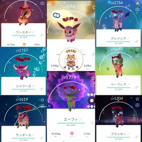 (アカウント-非対面トレード)✨色違いダイマックスイーブイ(進化フォルムセット販売) | ポケモンGOのアカウントデータ、RMTの販売・買取一覧