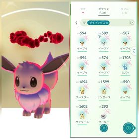 539⭐️PTC⭐️国産⭐️色違いダイマックスイーブイ | ポケモンGOのアカウントデータ、RMTの販売・買取一覧