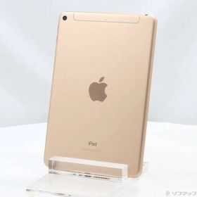 〔中古品〕 iPad mini 第5世代 64GB ゴールド MUX72J／A SIMフリー【349】