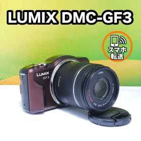 スマホ転送OK✨LUMIX DMC-GF3 レンズセット ミラーレス ブラウン