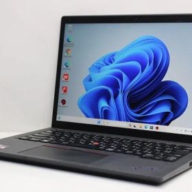ノートパソコン 中古 ハイスペック Lenovo ThinkPad X13 Gen2 Ryzen 5 PRO SSD256GB メモリ8GB Windows11 WPS offce搭載 カメラ
