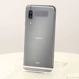 〔中古品〕 AQUOS sense3 64GB ブラック SH-M12 SIMフリー【198】