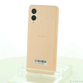 〔中古品〕 arrows We2 64GB ライトオレンジ FCG02 au SIMフリー【377】