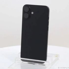 〔中古品〕 iPhone16 Plus 256GB ブラック MXVG3J／A SIMフリー【295】