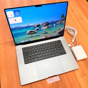 【動作確認済み】 MacBook pro 16インチ 2021 アップル Apple M1 MAX 64GB 1TB 動画編集可能 カメラ内蔵 ノートPC ノートパソコン SSD搭載 macOSインストール済み 【3960】