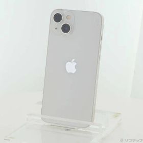 〔中古品〕 iPhone13 128GB スターライト MLND3J／A SIMフリー【349】