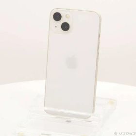 〔中古品〕 iPhone13 128GB スターライト MLND3J／A SIMフリー【349】