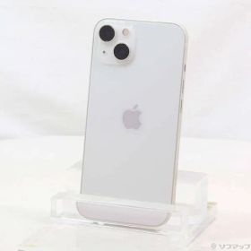 〔中古品〕 iPhone13 128GB スターライト MLND3J／A SIMフリー【196】