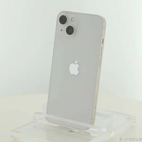 〔中古品〕 iPhone13 128GB スターライト MLND3J／A SIMフリー【198】