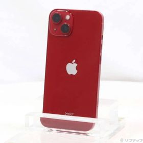 〔中古品〕 iPhone13 128GB プロダクトレッド MLNF3J／A SIMフリー【349】