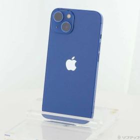 〔中古品〕 iPhone13 128GB ブルー MLNG3J／A SIMフリー【269】