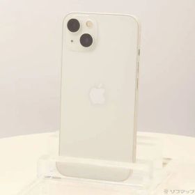 〔中古品〕 iPhone13 256GB スターライト MLNJ3J／A SIMフリー【297】