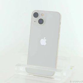 〔中古品〕 iPhone13 mini 512GB スターライト MLJR3J／A SIMフリー【295】