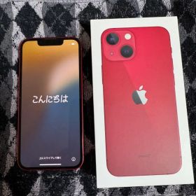 Apple iPhone 13 mini Red 動作問題なし