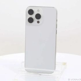 〔中古品〕 iPhone15 Pro Max 256GB ホワイトチタニウム MU6Q3J／A SIMフリー【251】