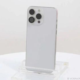 〔中古品〕 iPhone15 Pro Max 512GB ホワイトチタニウム MU6V3J／A SIMフリー【269】