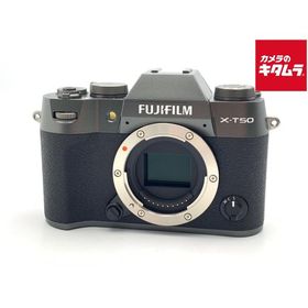 【中古】 【美品】 フジフイルム X-T50 ボディ チャコールシルバー