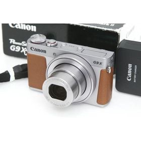 【全額返金保証】美品｜キヤノン PowerShot G9 X Mark II [シルバー] CA01-R3012-3Y4