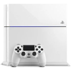 【中古】 PlayStation 4 グレイシャー・ホワイト 500GB (CUH1100AB02) (整備済み品)