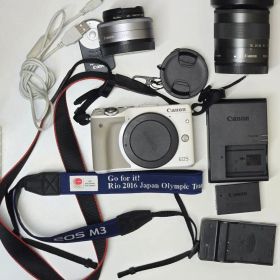 Canon EOS M3 レンズ2本 その他アクセサリー類