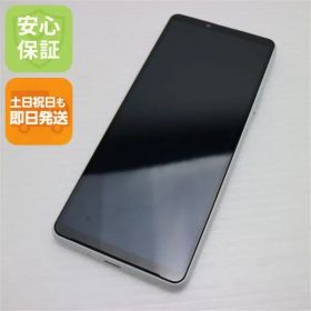 新品同様 SIMフリー Xperia 10 III Lite ホワイト スマホ 白ロム 本体 即日発送 土日祝発送OK あすつく 03000