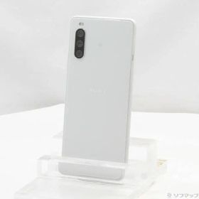 〔中古品〕 Xperia 10 III Lite 64GB ホワイト XQ-BT44 SIMフリー【269】