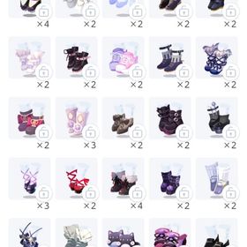 ‼️N品 靴 ALL100円‼️ | ポケコロツイン(ポケツイ)のアカウントデータ、RMTの販売・買取一覧