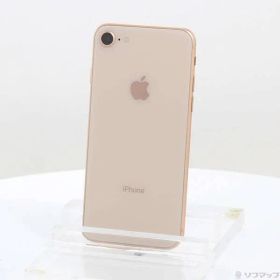 〔中古品〕 iPhone8 64GB ゴールド MQ7A2J／A SIMフリー【297】