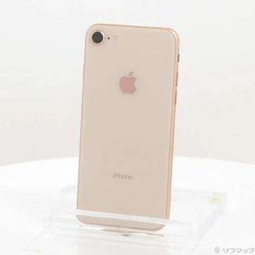 〔中古品〕 iPhone8 64GB ゴールド MQ7A2J／A SIMフリー【247】