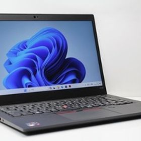ノートパソコン 中古 Windows11 Lenovo ThinkPad X395 Ryzen 5 PRO 3500U メモリ8GB SSD256GB WPS offce搭載 カメラ 13.3インチ