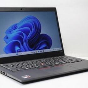 ノートパソコン 中古 Windows11 Lenovo ThinkPad X395 Ryzen 5 PRO 3500U メモリ8GB SSD256GB WPS offce搭載 カメラ 13.3インチ