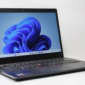 ノートパソコン 中古 Windows11 Lenovo ThinkPad X395 Ryzen 5 PRO 3500U メモリ8GB SSD256GB WPS offce搭載 カメラ 13.3インチ