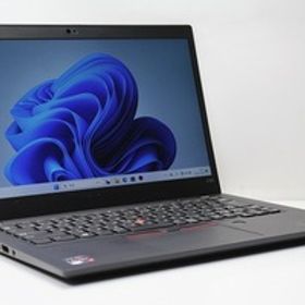 ノートパソコン 中古 Windows11 Lenovo ThinkPad X395 Ryzen 5 PRO 3500U メモリ8GB SSD256GB WPS offce搭載 カメラ 13.3インチ