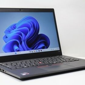 ノートパソコン 中古 Windows11 Lenovo ThinkPad X395 Ryzen 5 PRO 3500U メモリ8GB SSD256GB WPS offce搭載 カメラ 13.3インチ