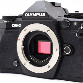 オリンパス ミラーレス OLYMPUS OM-D E-M5 Mark II ボディ ブラック 中古 美品 フラッシュ＆新品SDカード付き 付属品充実 Wi-Fi搭載
